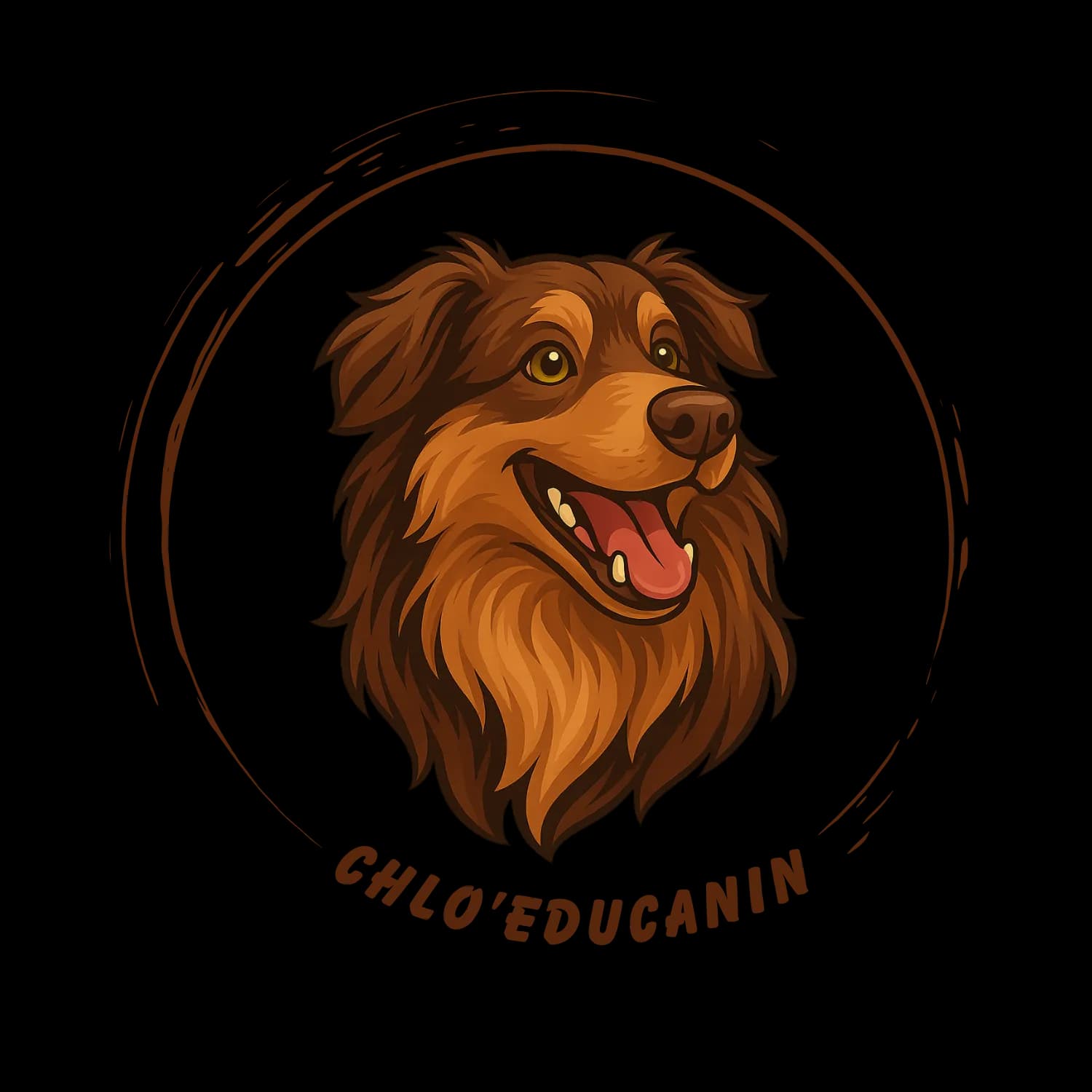 Logo Chloé Éducatrice Canine